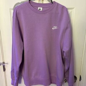 Nike Lavender Crewneck Sweatshirt